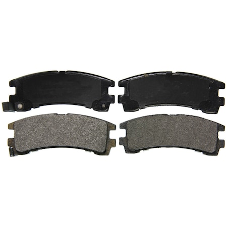 Wagner Brakes 88-95 Nissan Pathfinder:Rr Quickstop Pads, Zx401 ZX401